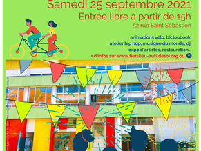 Fête de l'Îlot Maracci : le tiers-lieu AU FIL DE SOI ouvre sa cour à ses voisins le 25/09/2021 